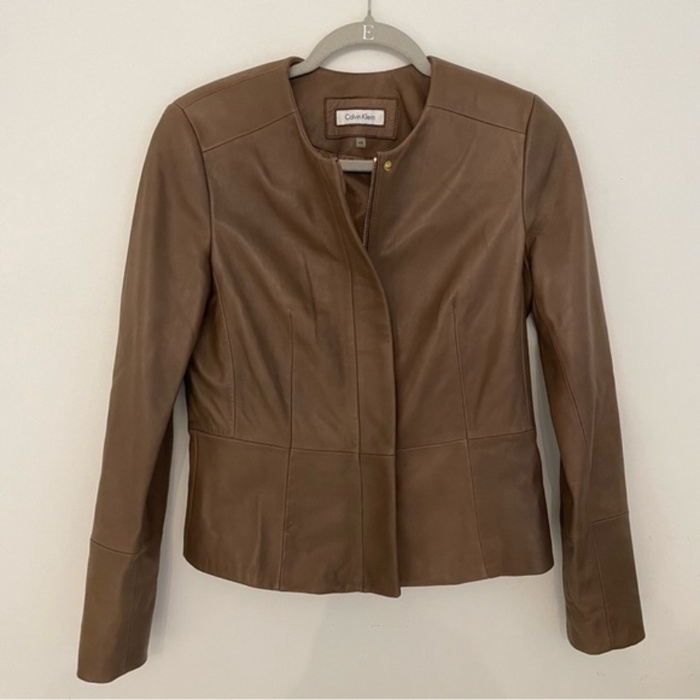 Calvin Klein Leather Jacket